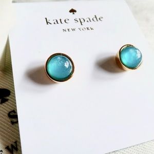 Kate Spade Forever Gems Circle Stone Stud Earring
